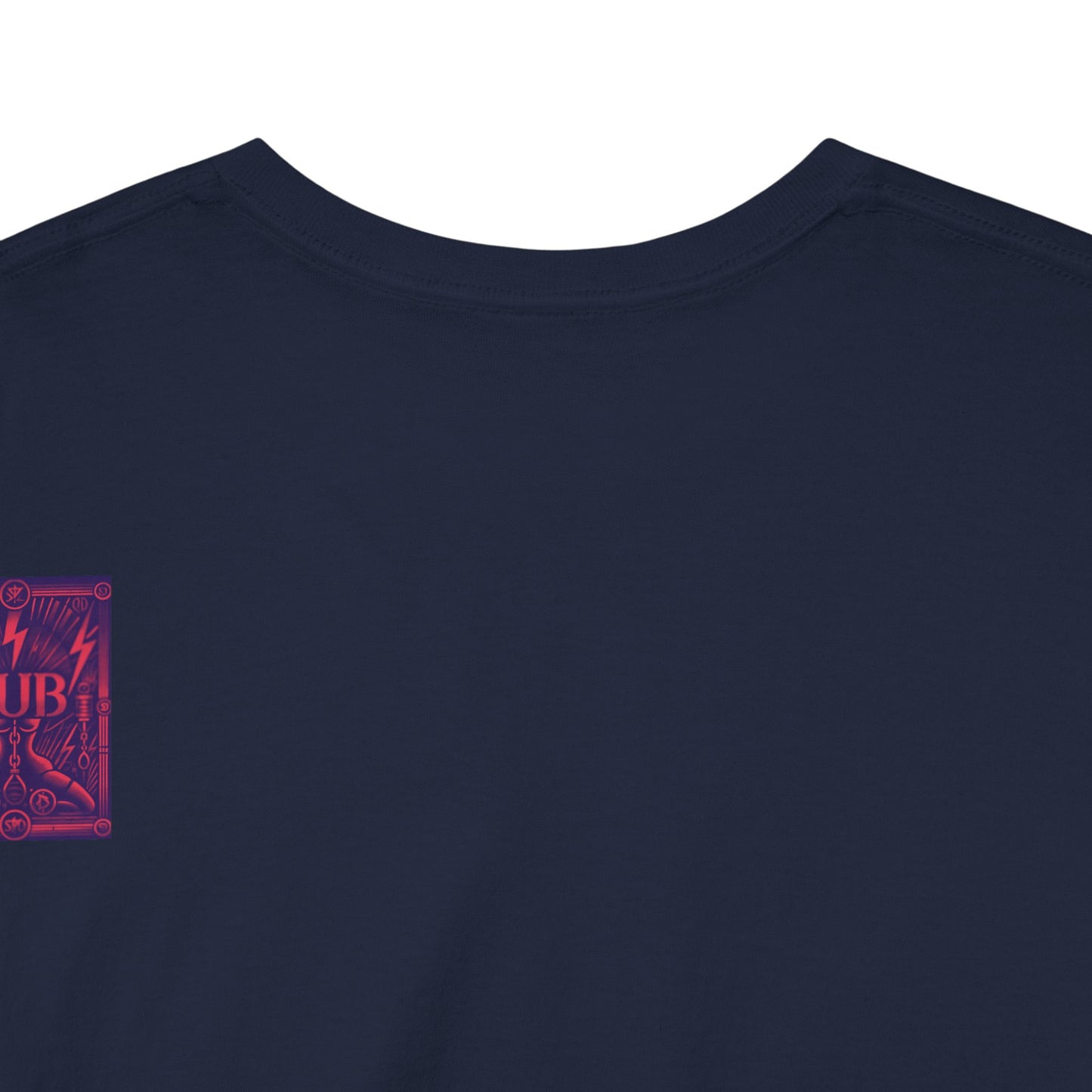 Unisex Heavy Cotton Tee - Vibrant 'SUB' Graphic Design