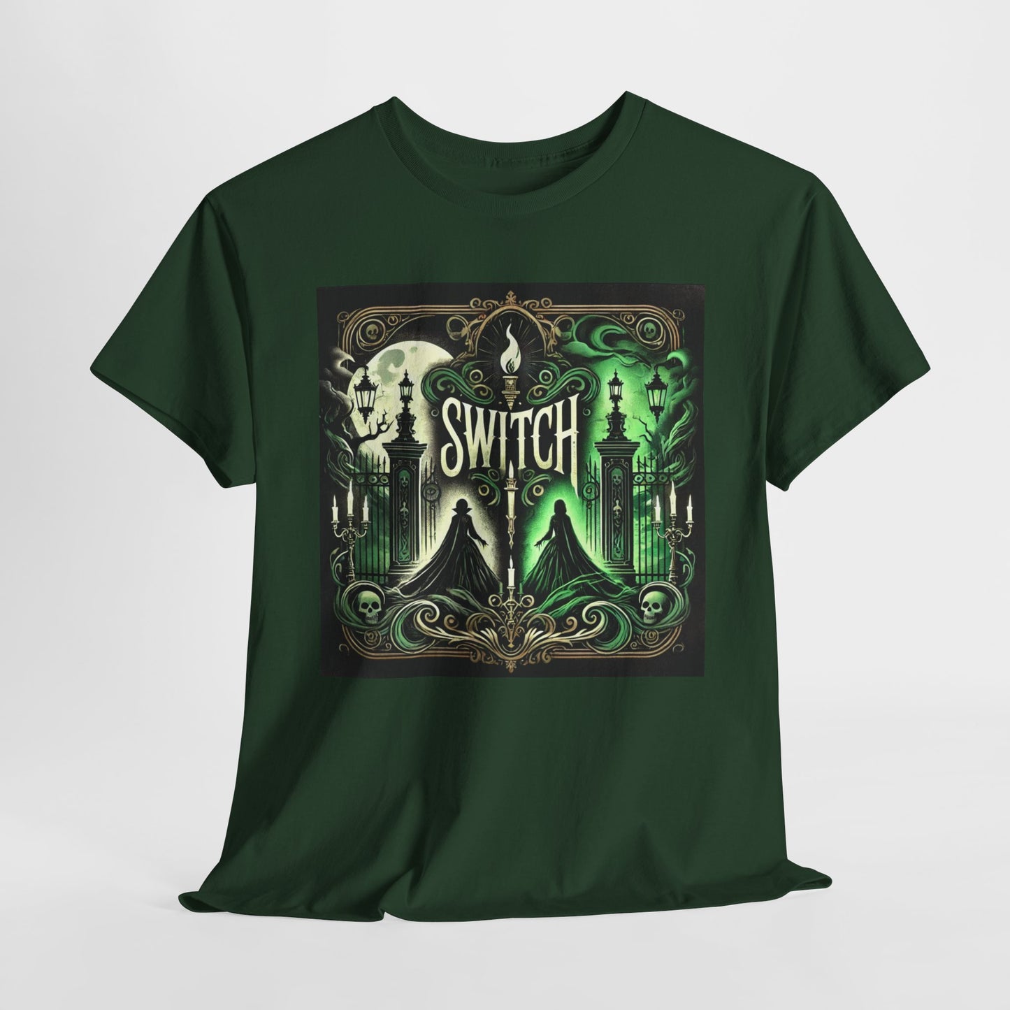 Switch Unisex Heavy Cotton Tee - Perfect for Halloween & Fantasy Lovers