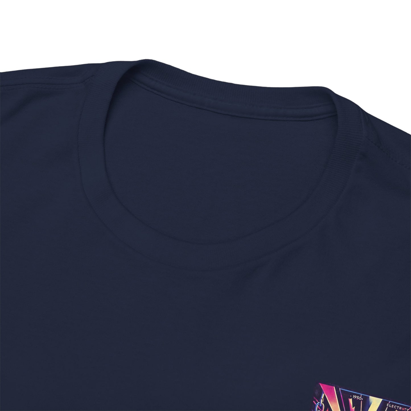 Unisex Heavy Cotton Tee - Vibrant 'SUB' Graphic Design