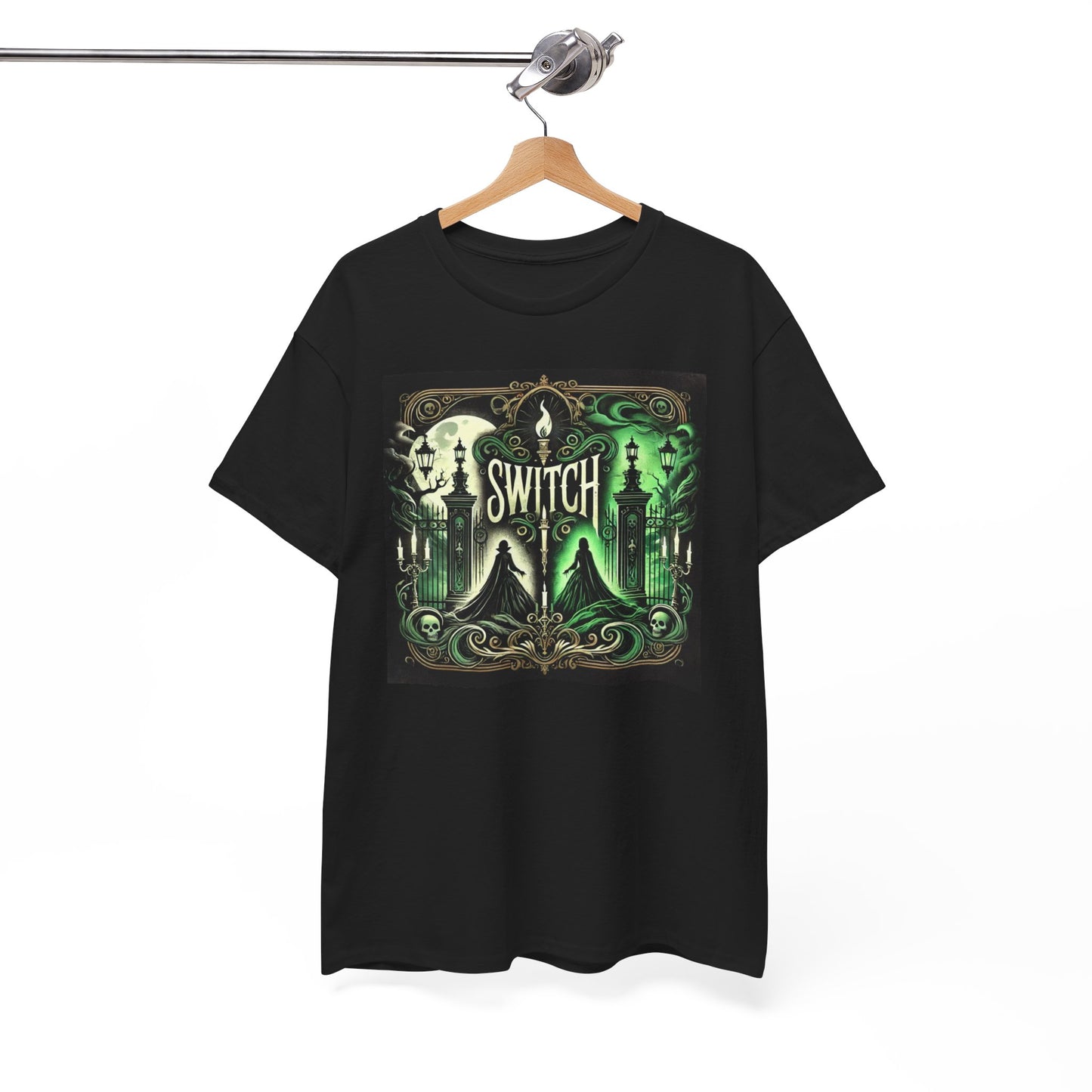 Switch Unisex Heavy Cotton Tee - Perfect for Halloween & Fantasy Lovers