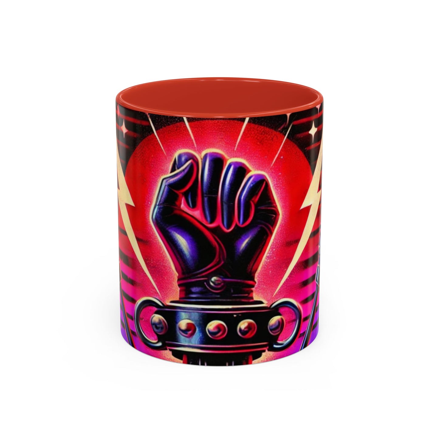 Empowerment Vibes Coffee Mug - Bold Fist Design - 11oz & 15oz