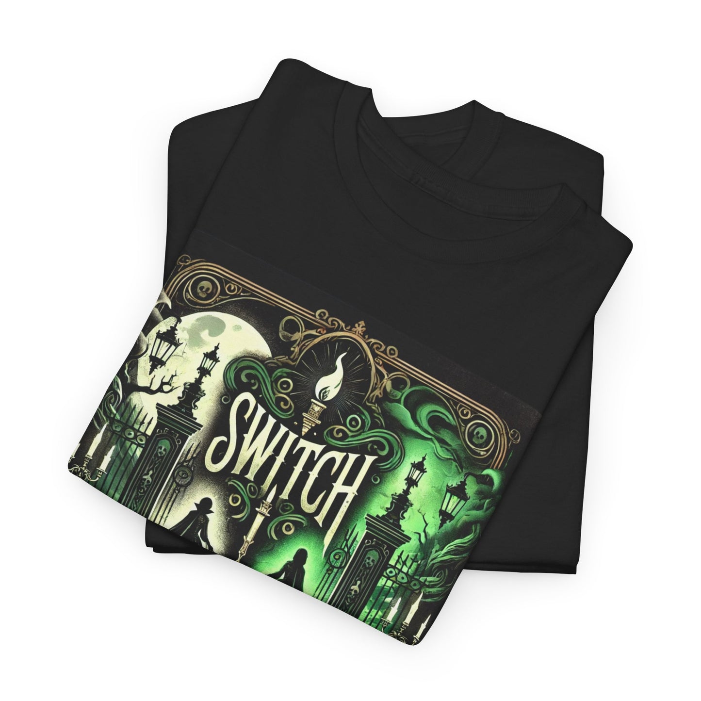 Switch Unisex Heavy Cotton Tee - Perfect for Halloween & Fantasy Lovers