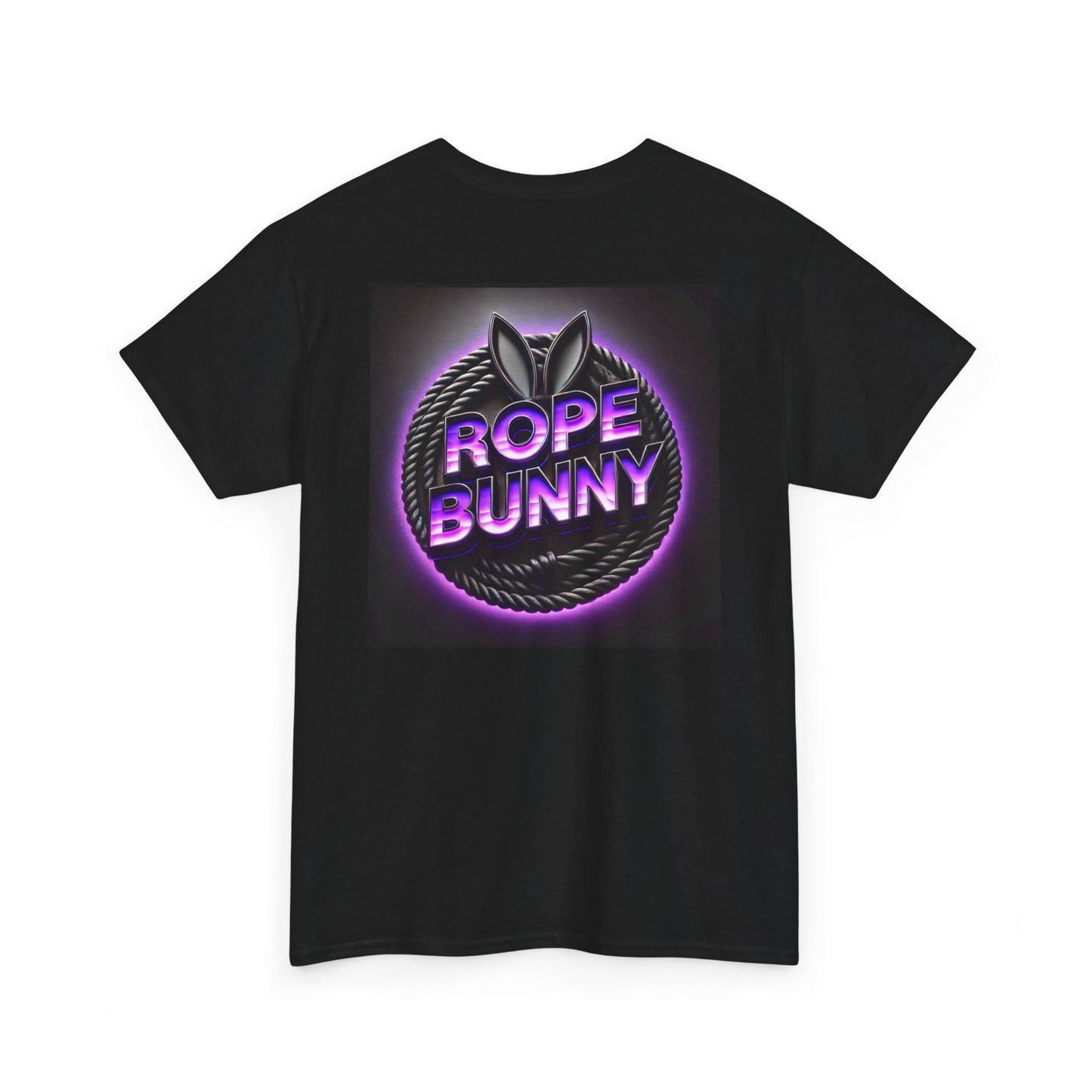 Hope Bunny Unisex Heavy Cotton Tee - Trendy Graphic T-Shirt for Casual Style