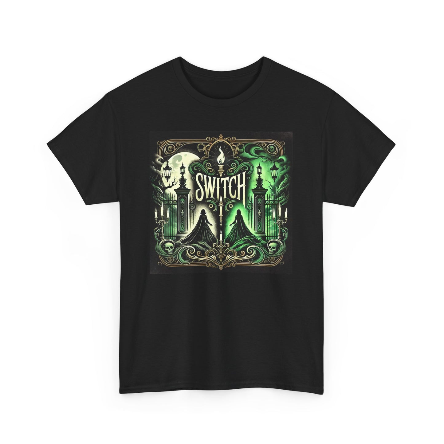 Switch Unisex Heavy Cotton Tee - Perfect for Halloween & Fantasy Lovers