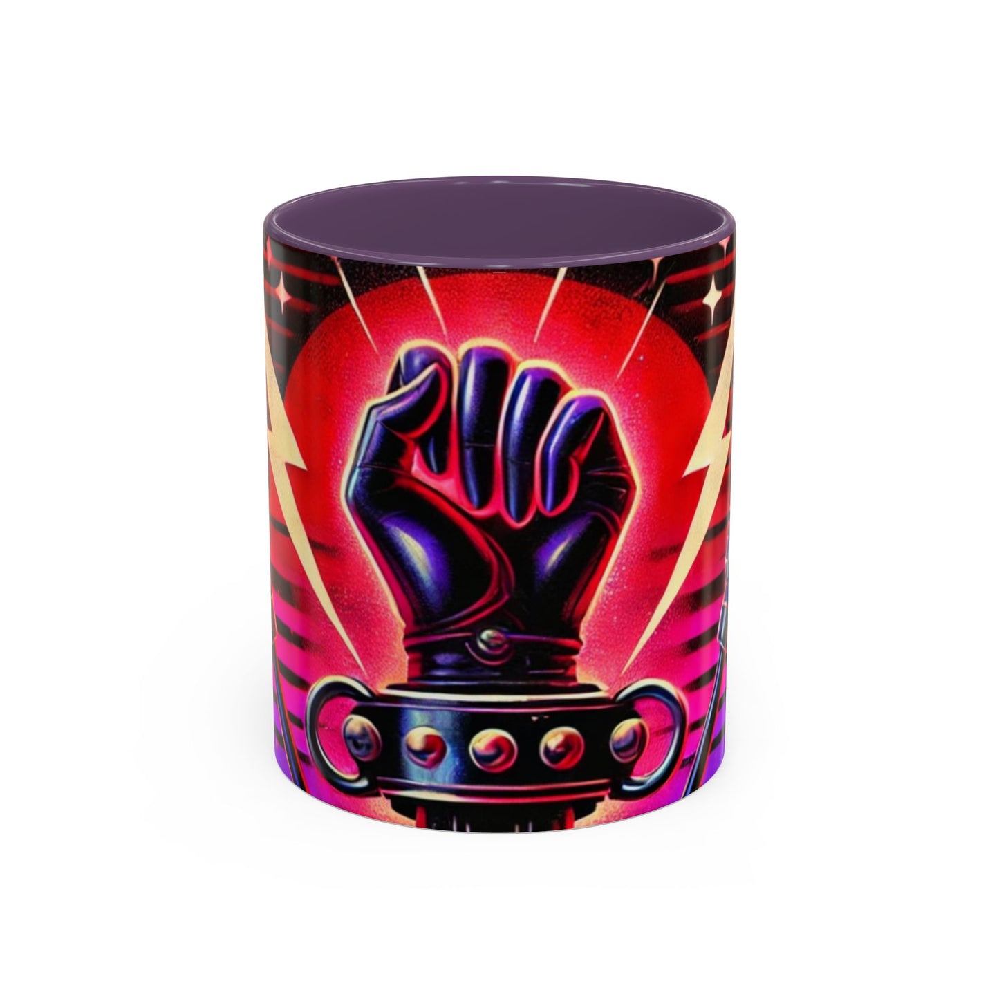 Empowerment Vibes Coffee Mug - Bold Fist Design - 11oz & 15oz