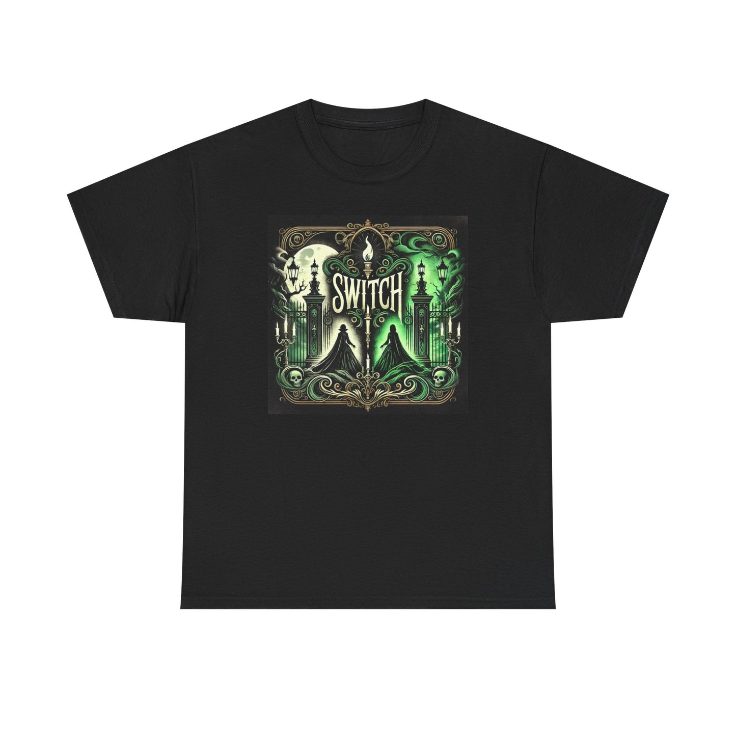 Switch Unisex Heavy Cotton Tee - Perfect for Halloween & Fantasy Lovers