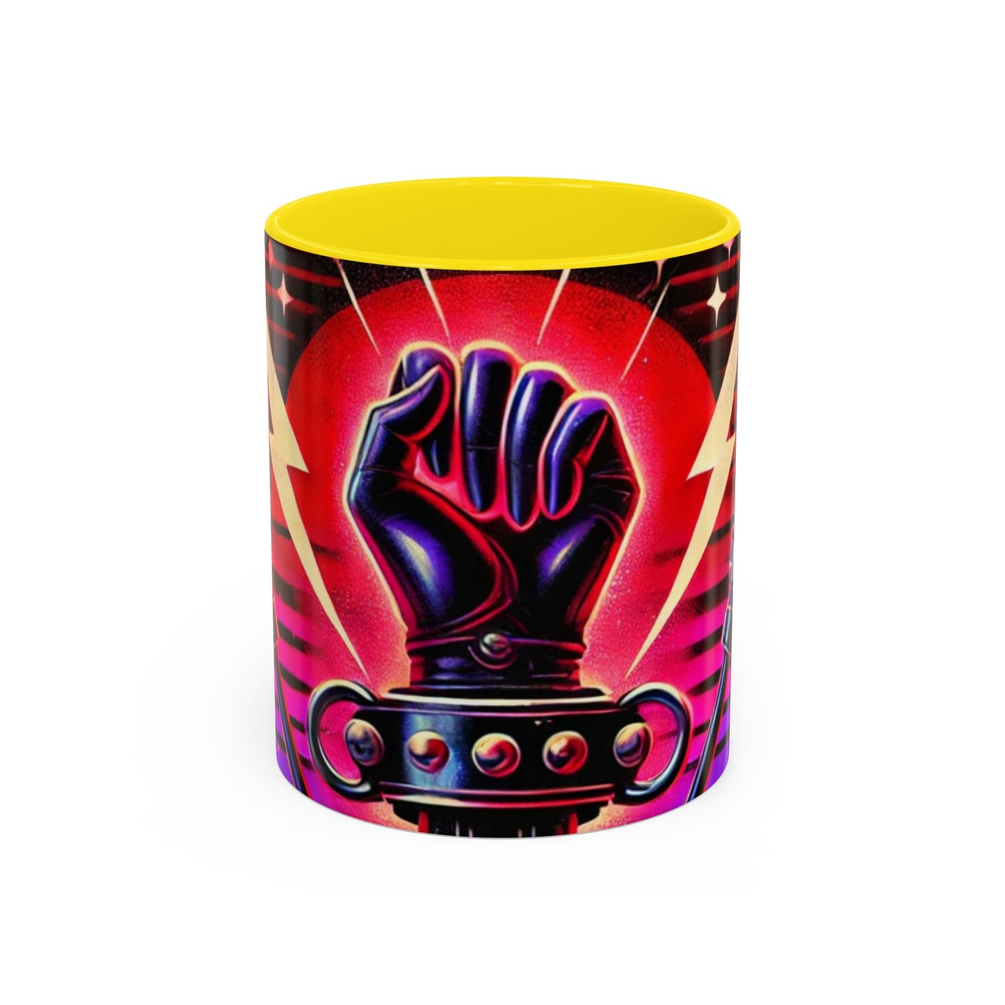 Empowerment Vibes Coffee Mug - Bold Fist Design - 11oz & 15oz