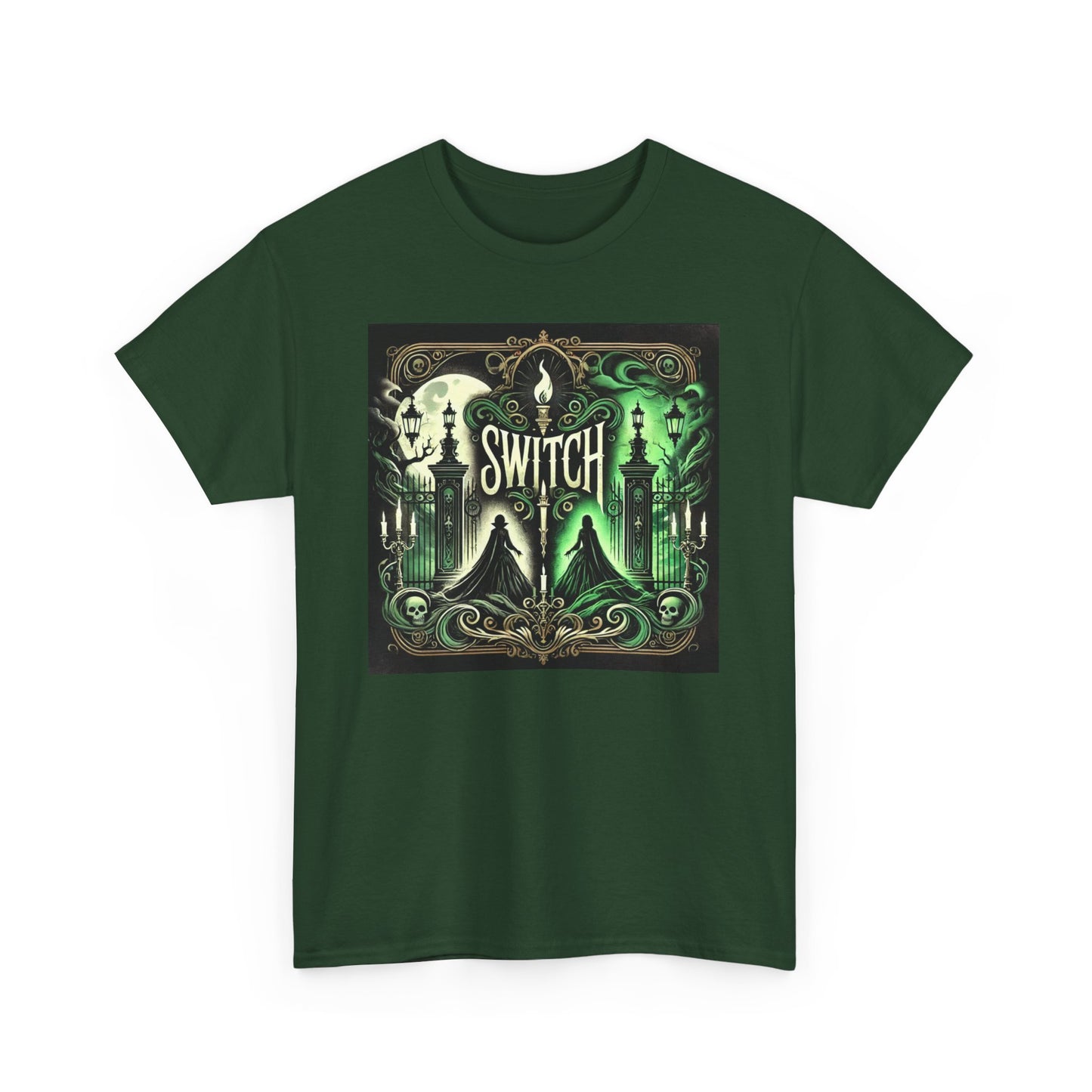 Switch Unisex Heavy Cotton Tee - Perfect for Halloween & Fantasy Lovers