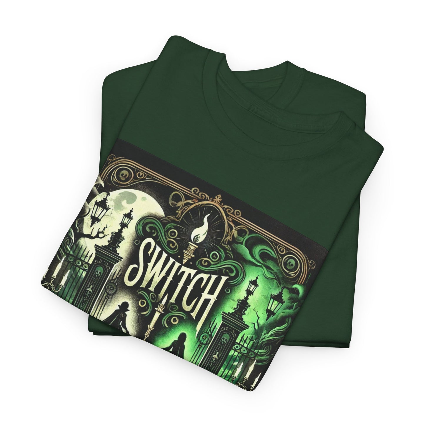 Switch Unisex Heavy Cotton Tee - Perfect for Halloween & Fantasy Lovers