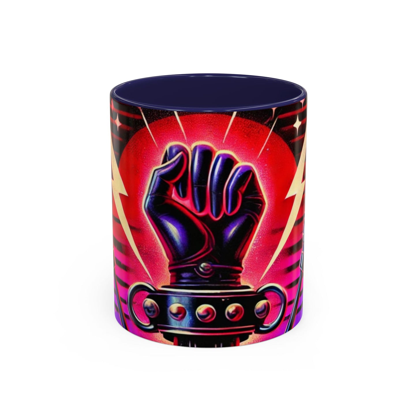 Empowerment Vibes Coffee Mug - Bold Fist Design - 11oz & 15oz