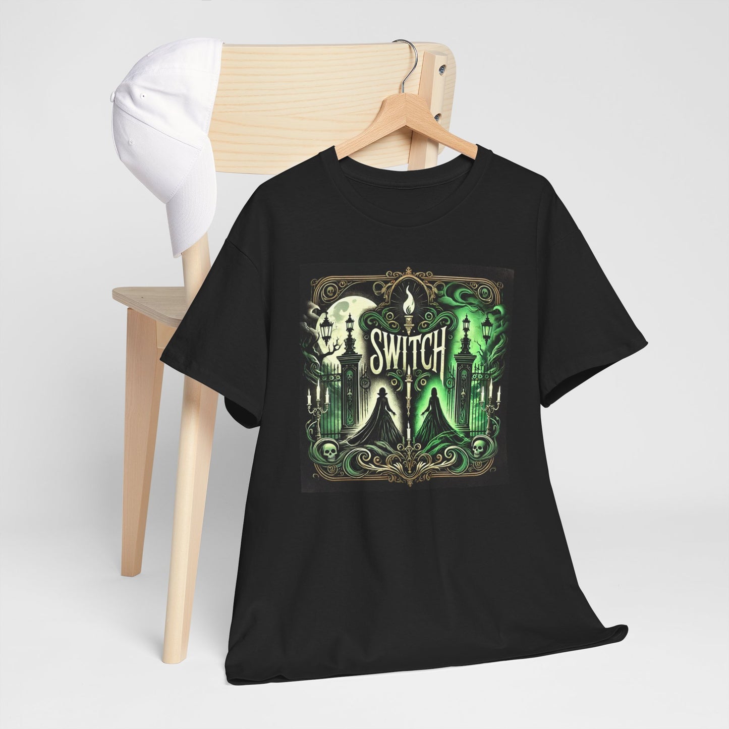 Switch Unisex Heavy Cotton Tee - Perfect for Halloween & Fantasy Lovers