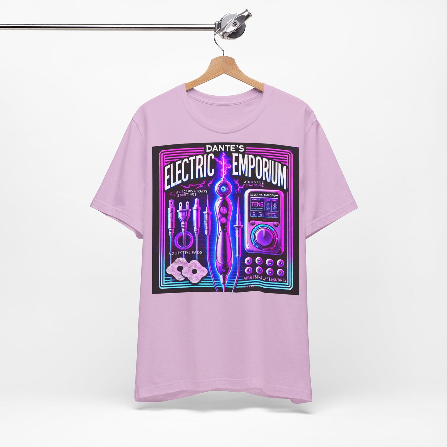 Unisex Electric Emporium Graphic Tee - Retro Arcade Vibes